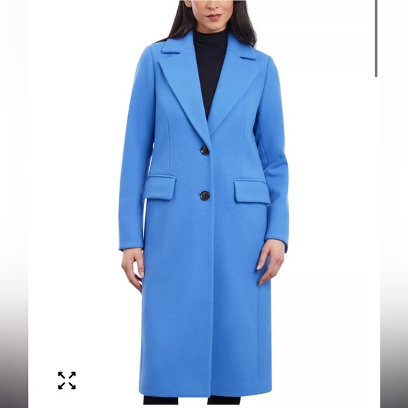 Michael Kors Jackets & Blazers - Michael Kors Vibrant Blue Trench Coat